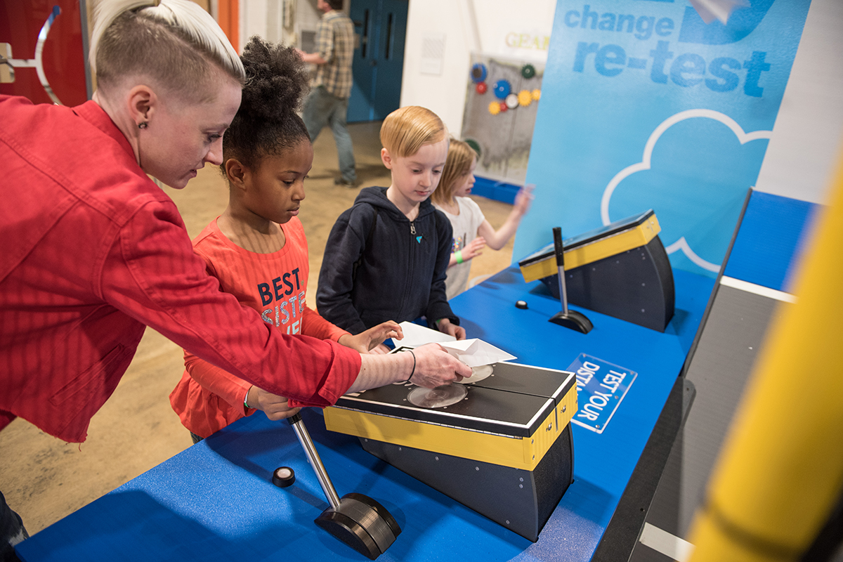 exhibit about bees and our food